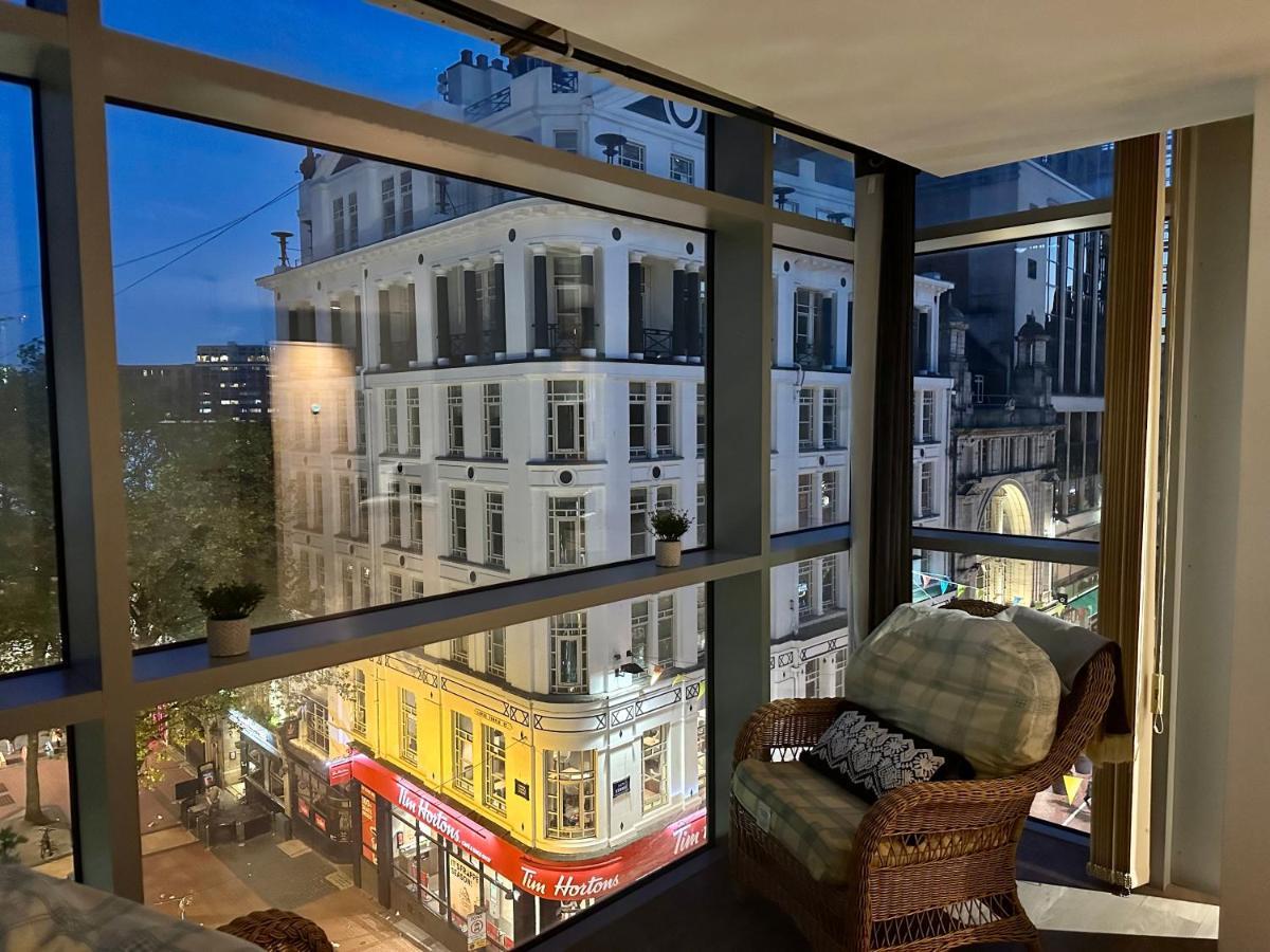 Birmingham Prime Location Stunning Apartment Floor-To-Ceiling Windows Buitenkant foto